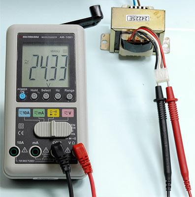 AC voltage measurement AC voltage measurement