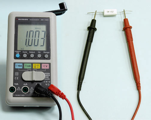 Resistance measurement Resistance measurement