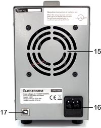 APS-7306 Rear Panel