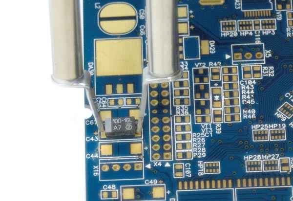 SMD components removal with ASE-1209 Soldering Tweezers