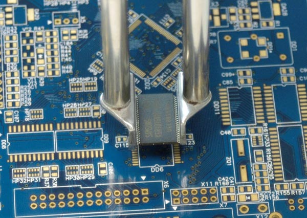 SMD components removal with ASE-1209 Soldering Tweezers SMD components removal with ASE-1209 Soldering Tweezers