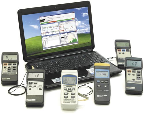 Aktakom Data Logger Monitor software for Windows