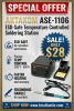 ASE-1106 ESD-Safe Temperature Controlled Soldering Station