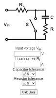 New tutorial “How to calculate the spark-extinguishing RC circuit” 