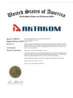 AKTAKOM is now a registered US trademark