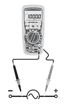 AMM-1139 AC voltage measurement AMM-1139 AC voltage measurement