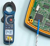 ACM-2056 Clamp Meter - Temperature measurement