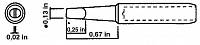 90M-T-3,2D Soldering Tip