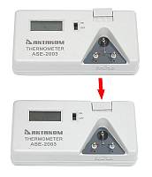 ASE-2003 Thermometer - thermal sensor connection