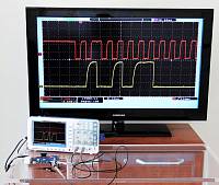 ADS-2031V Digital Storage Oscilloscope - could be connected to a TV