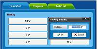 AKTAKOM ElectronicLoadPro (AELP) - HotKey setting