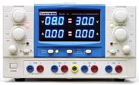 ATH-4235 DC Power Supply 30V/5A (2 adjustable channels), 3…6.5V/3A and 8…15V/1A (2 half adjustable channels) - Front panel