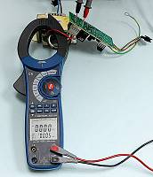 ACM-2353 Clamp Meter - Reactive Power (main display) + Apparent Power (secondary display) Measurement