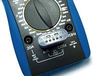 AM-1083 Digital Multimeter - input terminals