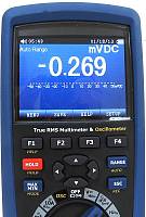 AMM-4189 Digital Multimeter & Oscilloscope - mVDC display