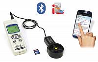 ATE-1033BT Thermo-Anemometer. Real time SD memory card Datalogger with Bluetooth interface - aquire measured data on a mobile device
