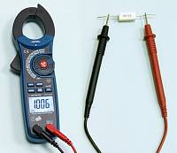 ACM-2056 Clamp Meter - Resistance Measurement